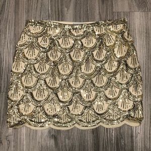 Like New sequin skirt